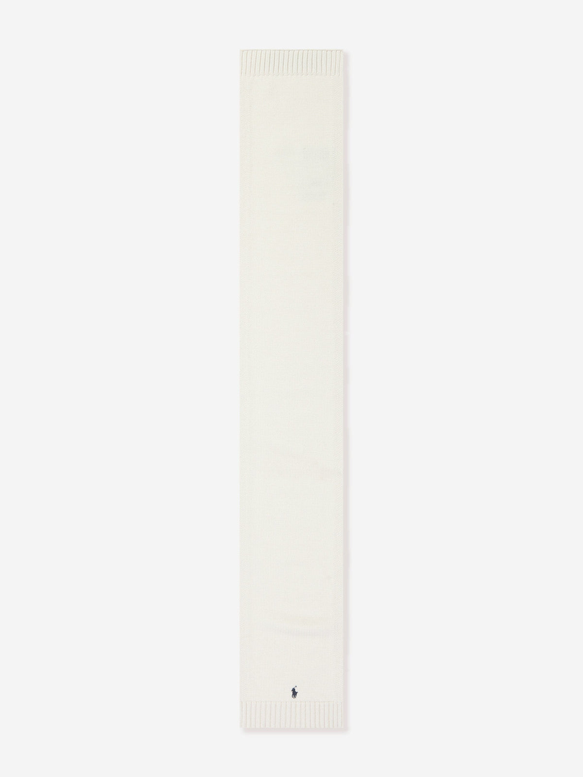 Ralph Lauren Boys Merino Wool Scarf in Ivory