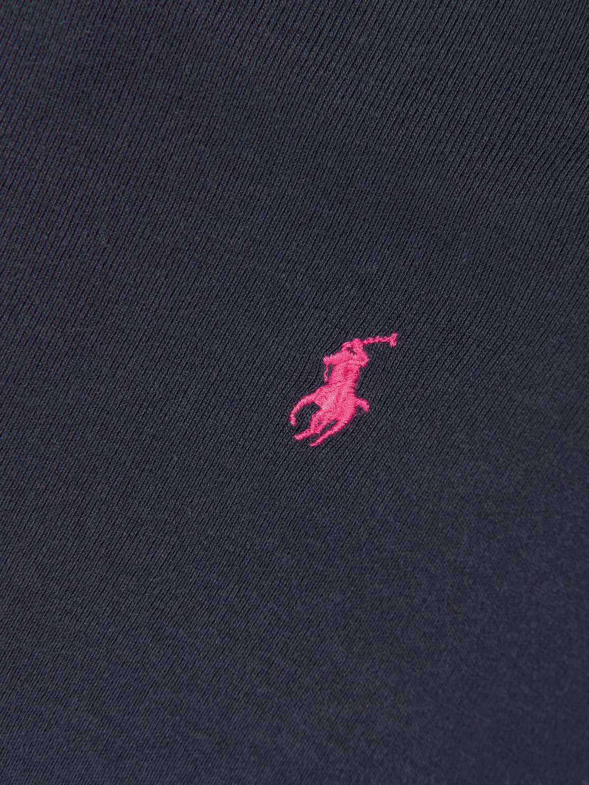 Ralph Lauren Girls Long Sleeve Ruffle T-Shirt in Navy
