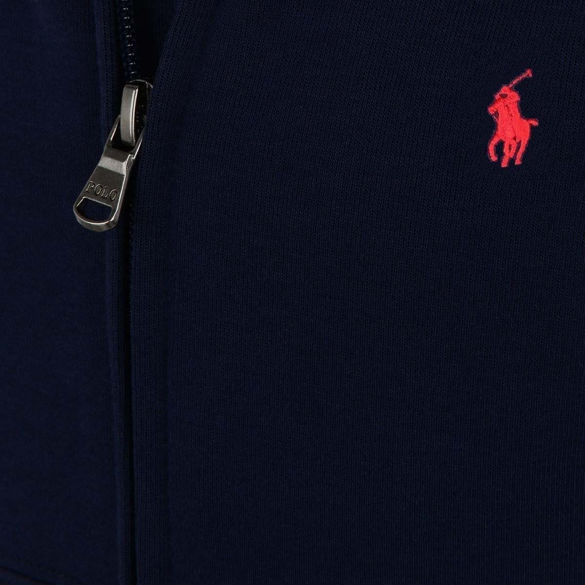Ralph Lauren 男童徽标拉链上衣