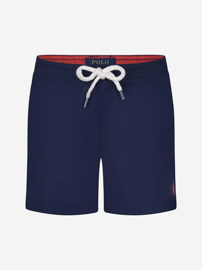 Ralph Lauren 男童徽标泳裤