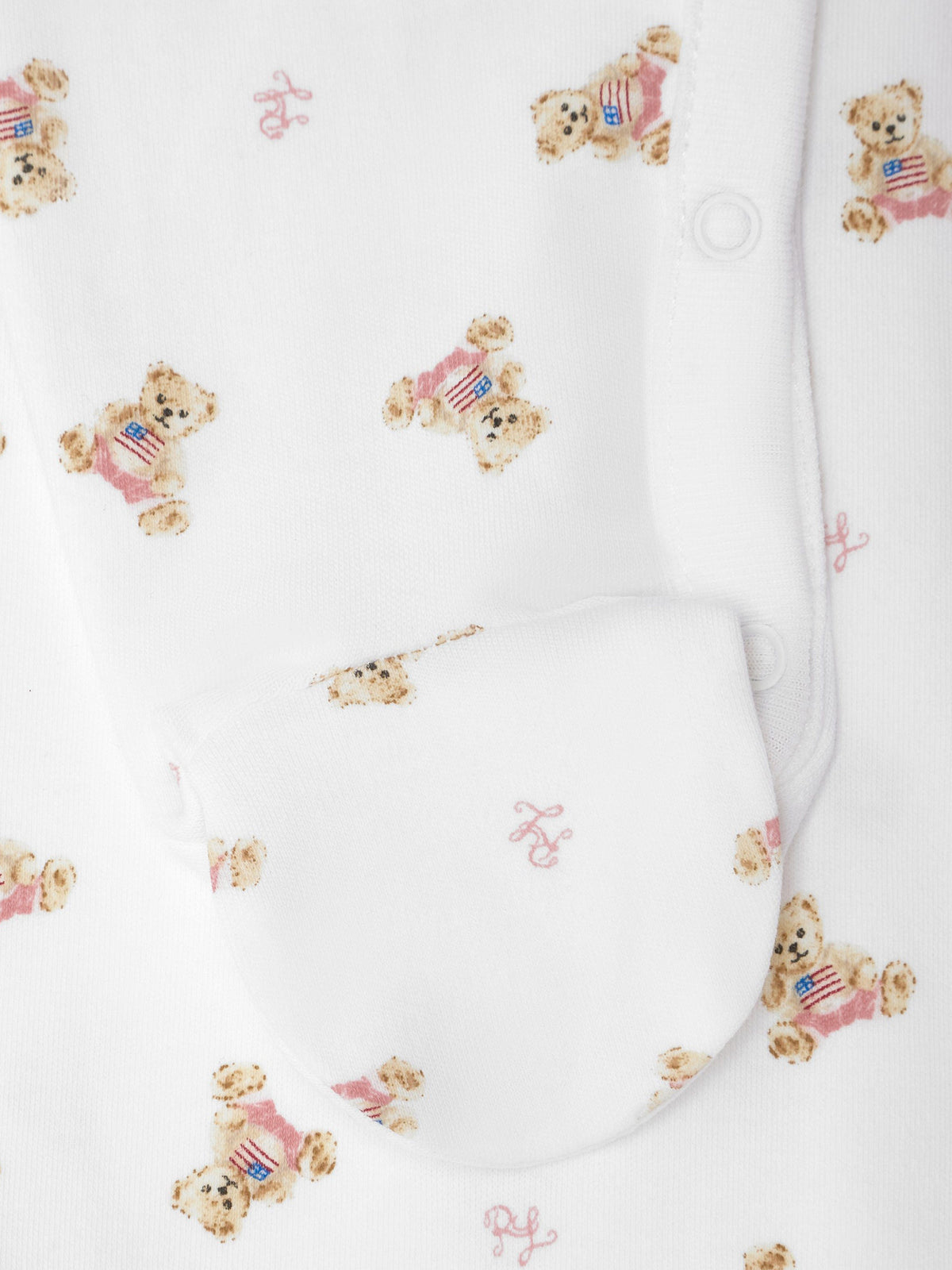 Ralph Lauren 女婴白色熊宝宝连体衣