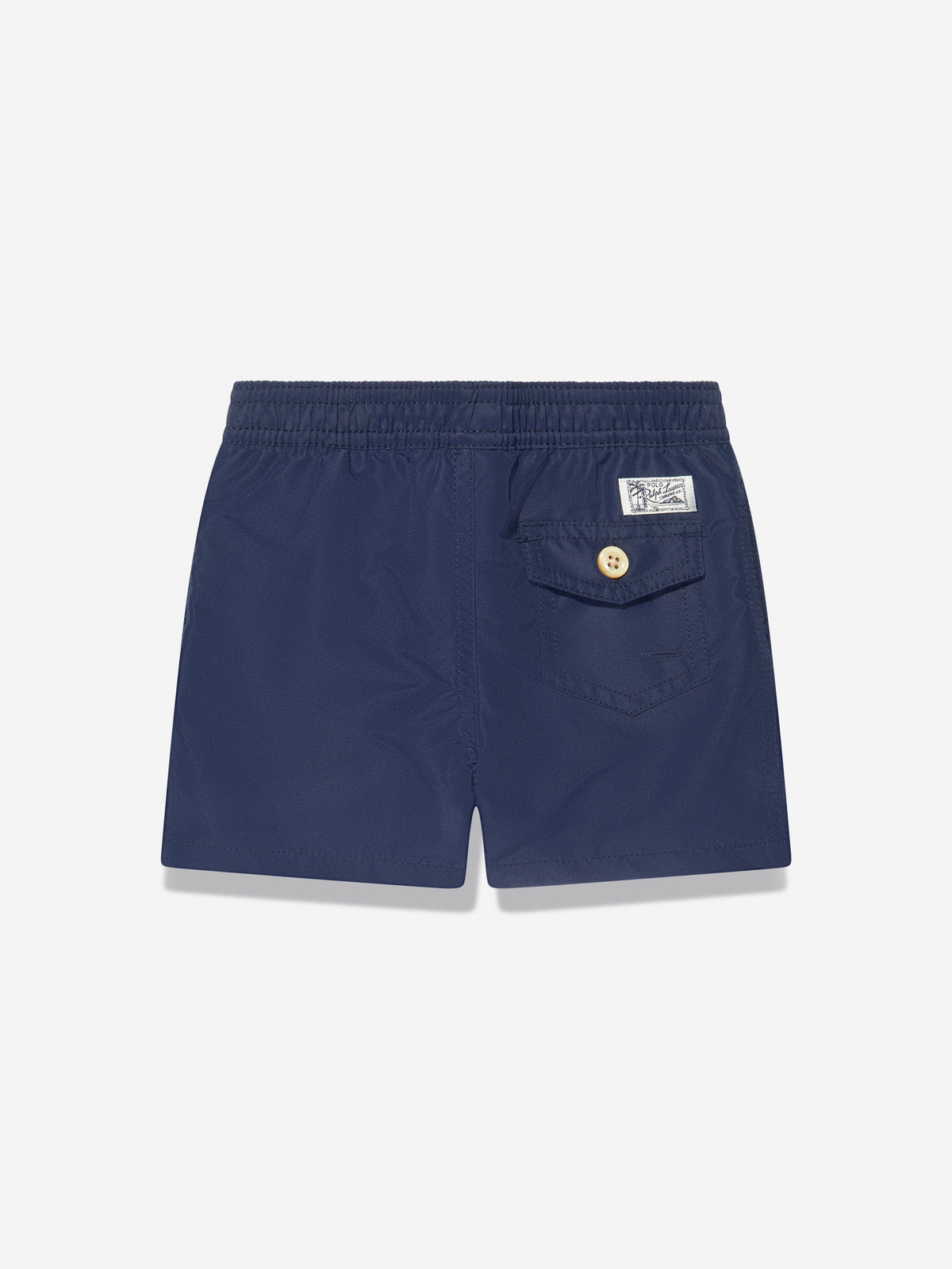 Ralph Lauren 男童海军蓝徽标泳裤
