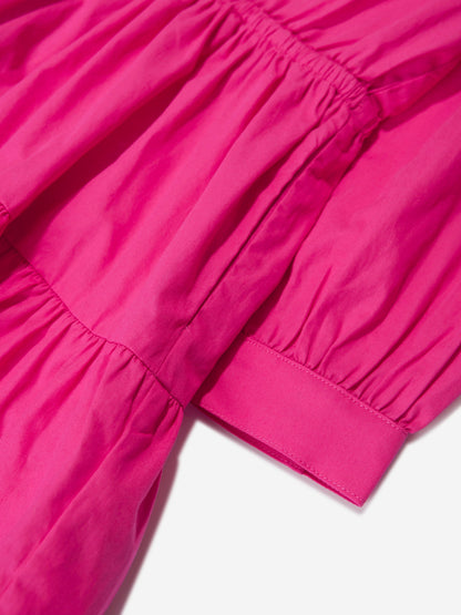 Ralph Lauren 女童粉色多层衬衫裙