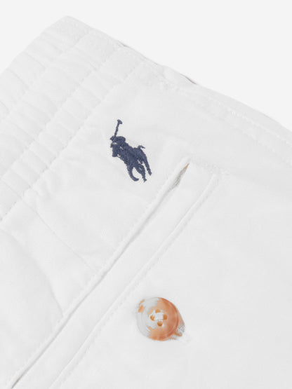 Ralph Lauren 男童白色 Prepster 短裤