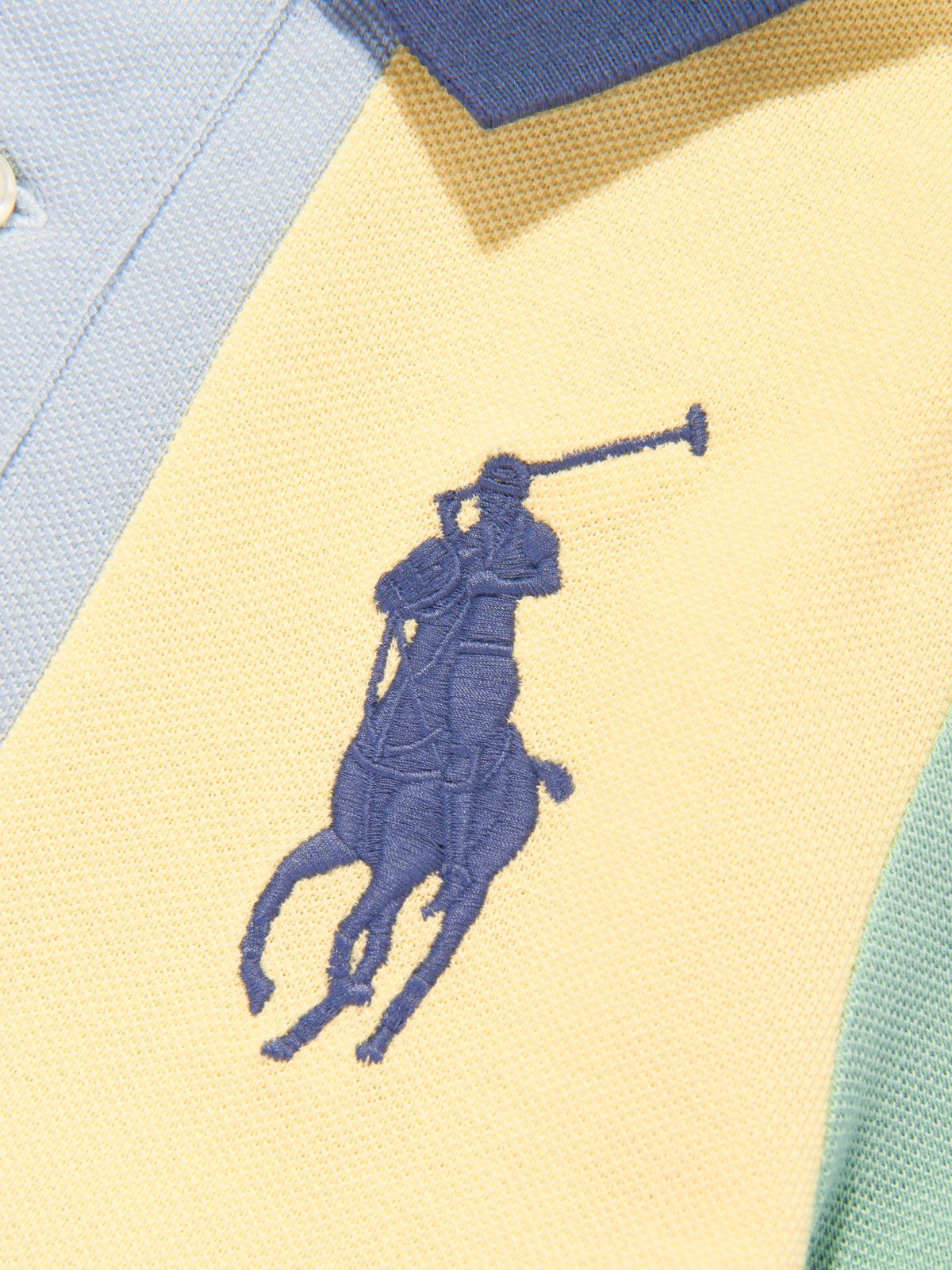 男童多色拼色 Polo 衫