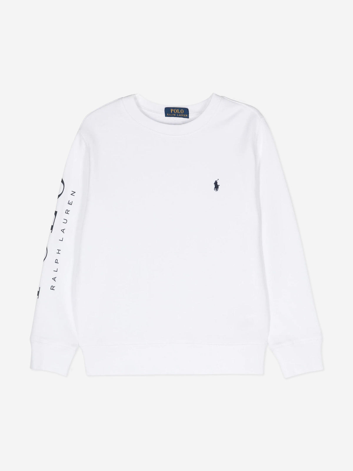 Ralph Lauren 男童白色 Polo 衫