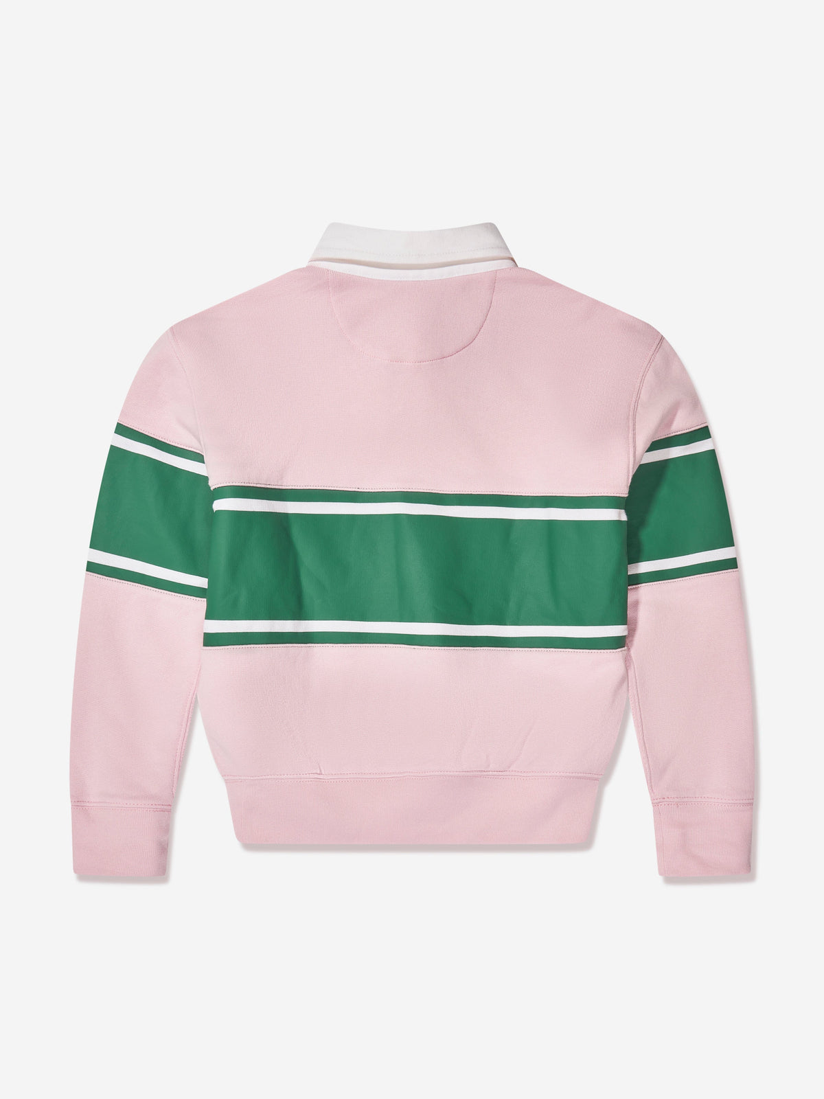 Ralph Lauren 女童橄榄球羊毛衫（粉色）