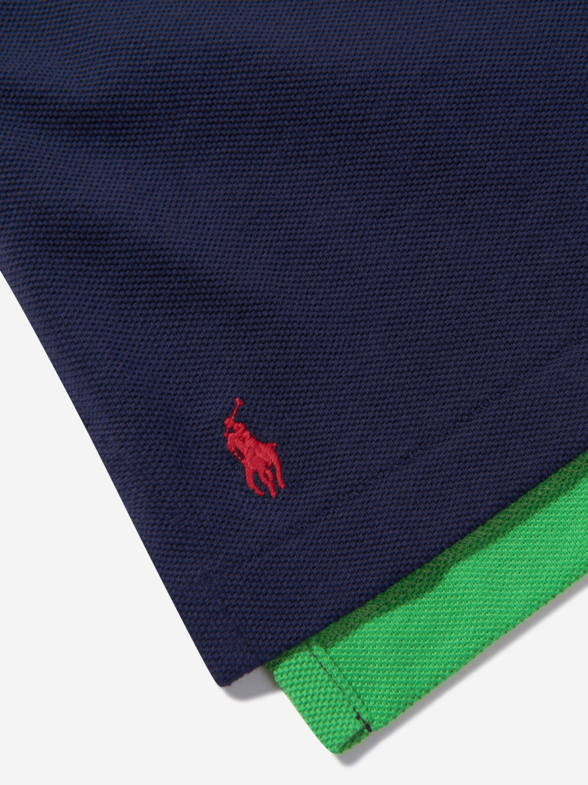 Ralph Lauren 男童海军蓝徽标 Polo 衫