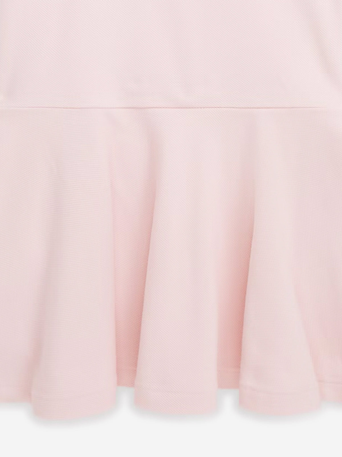 Girls Logo Polo Dress in Pink