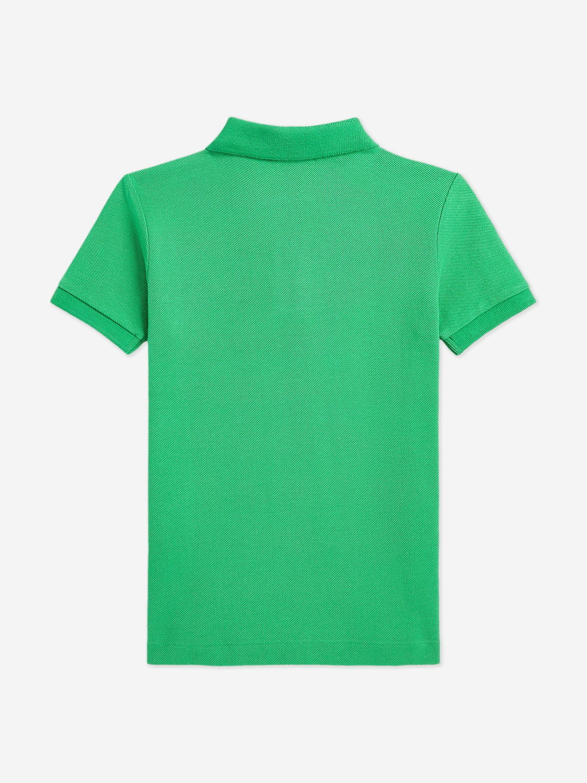 Boys Slim Fit Polo Shirt in Green
