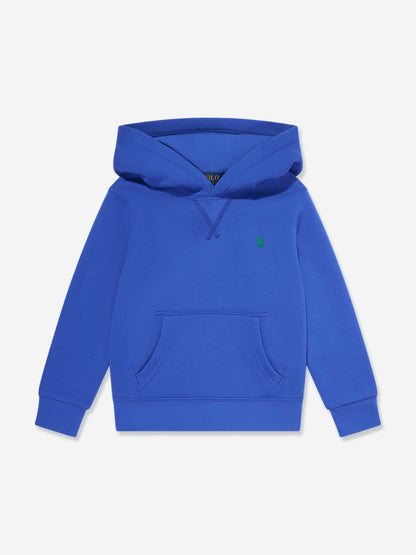 Boys Logo Hoodie in Blue