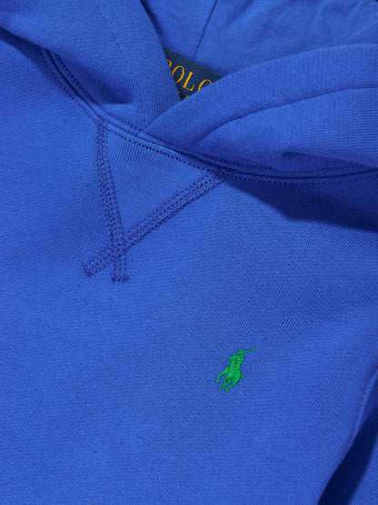 Boys Logo Hoodie in Blue