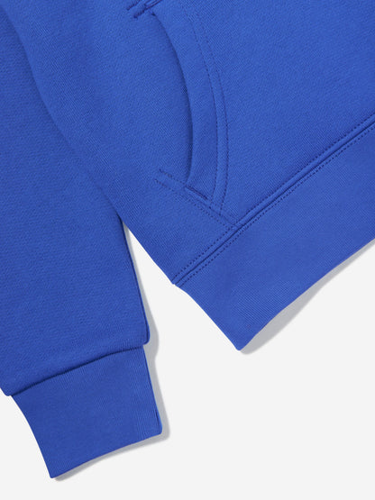 Boys Logo Hoodie in Blue