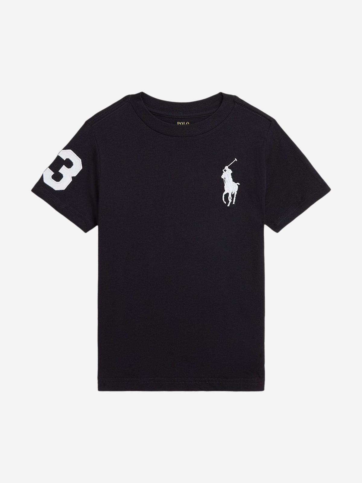 Boys Logo T-Shirt in Black
