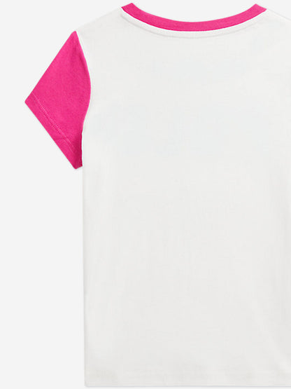 Girls Polo T-Shirt in Pink