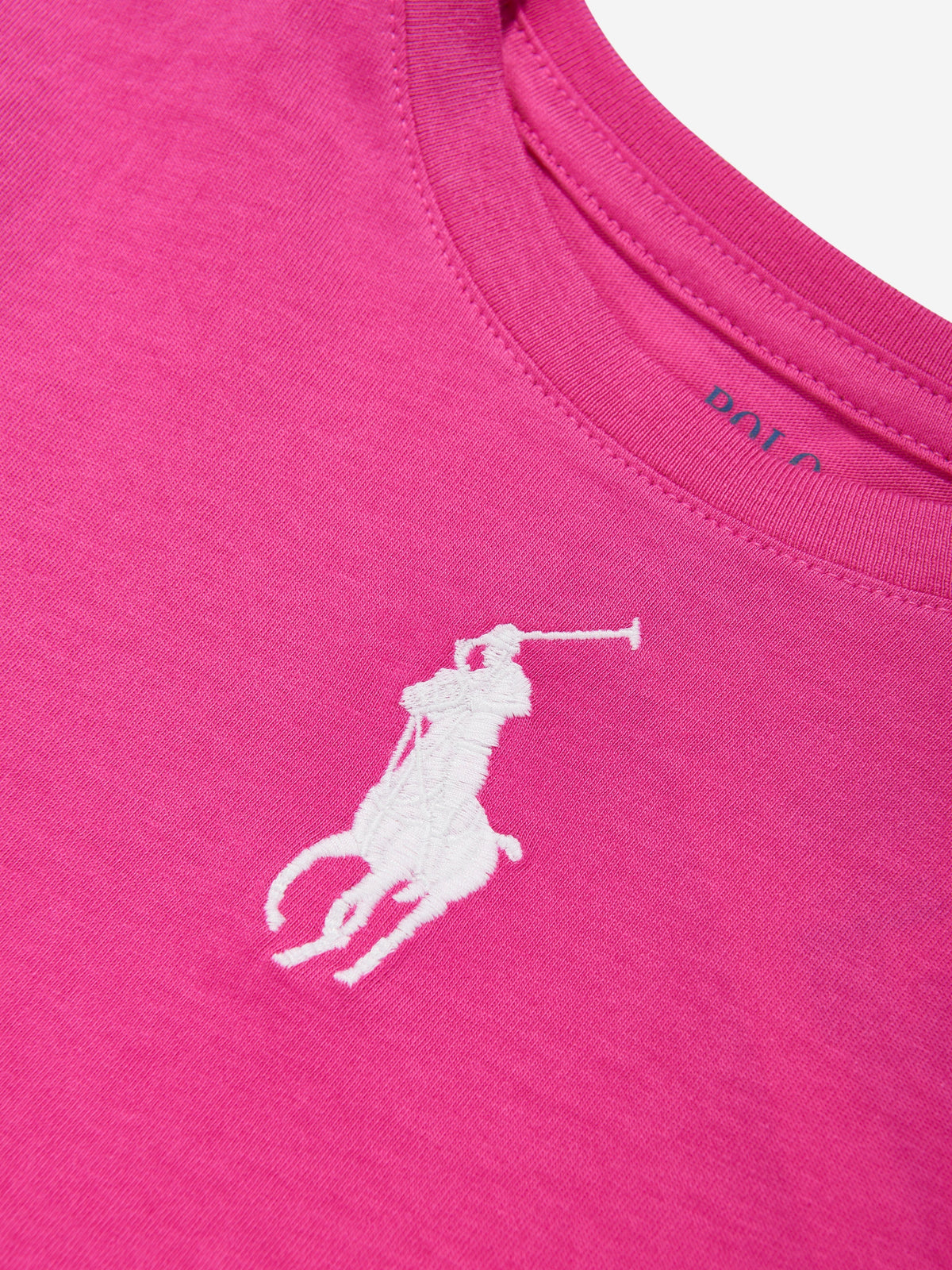 Girls Big Pony T-Shirt in Pink