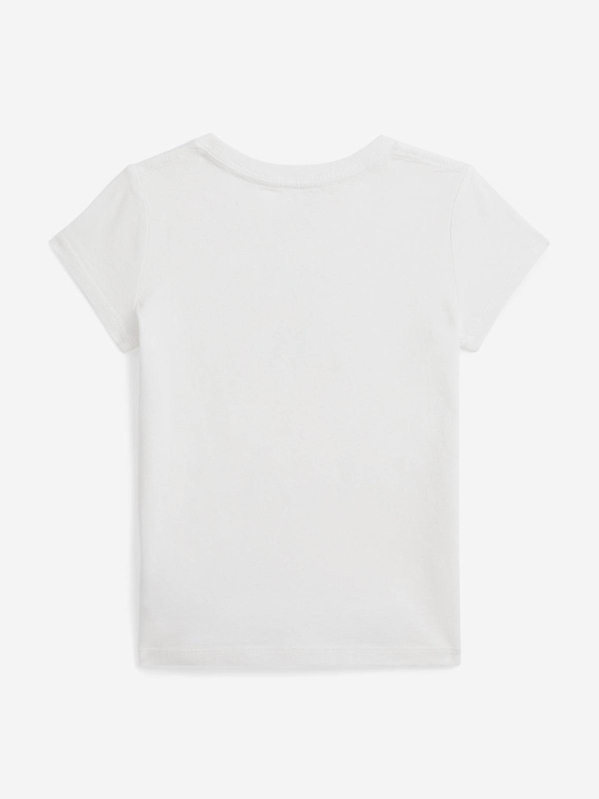 Girls Polo Bear T-Shirt in White