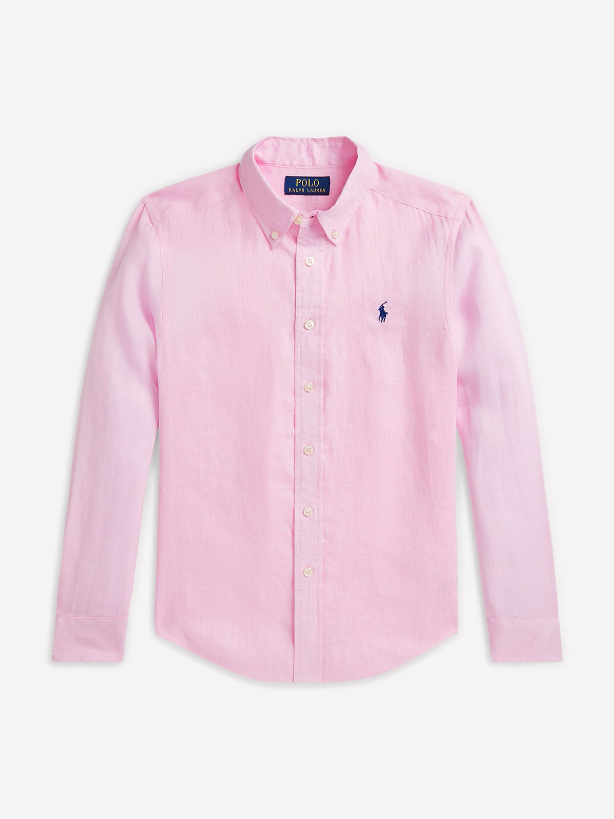 Boys Linen Shirt in Pink