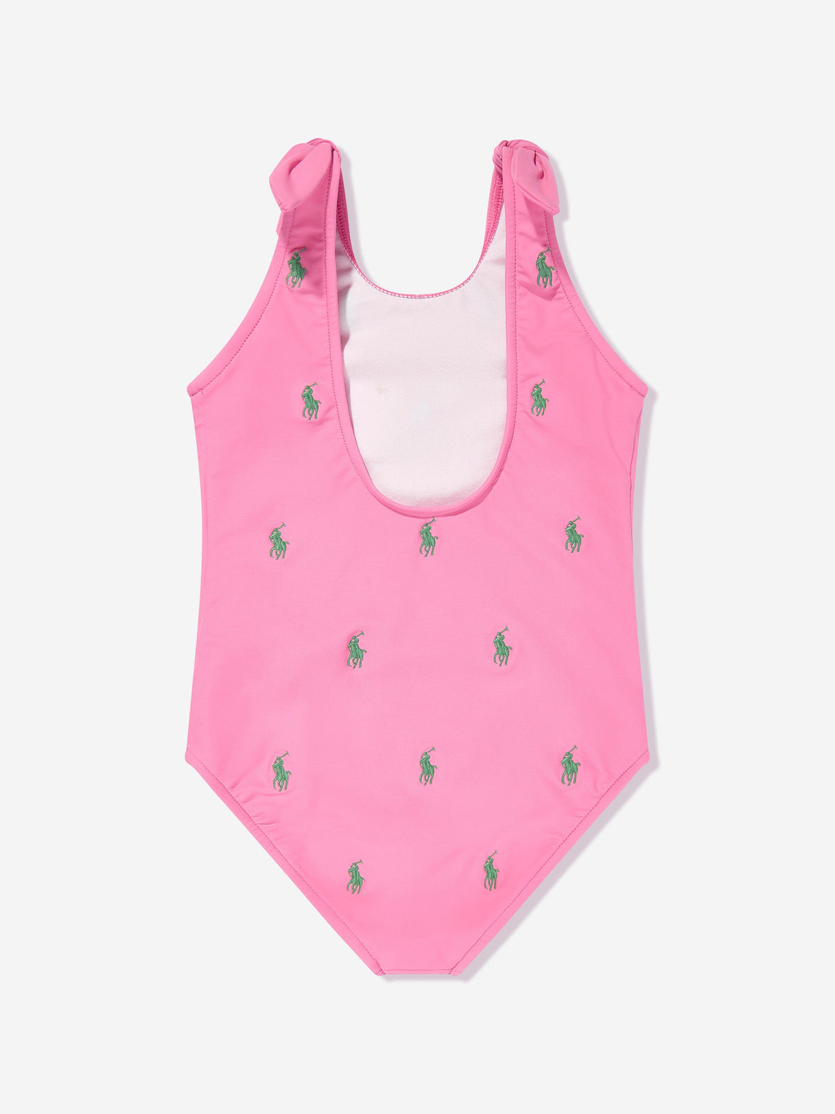 Girls Logo Swimsuit in Pink