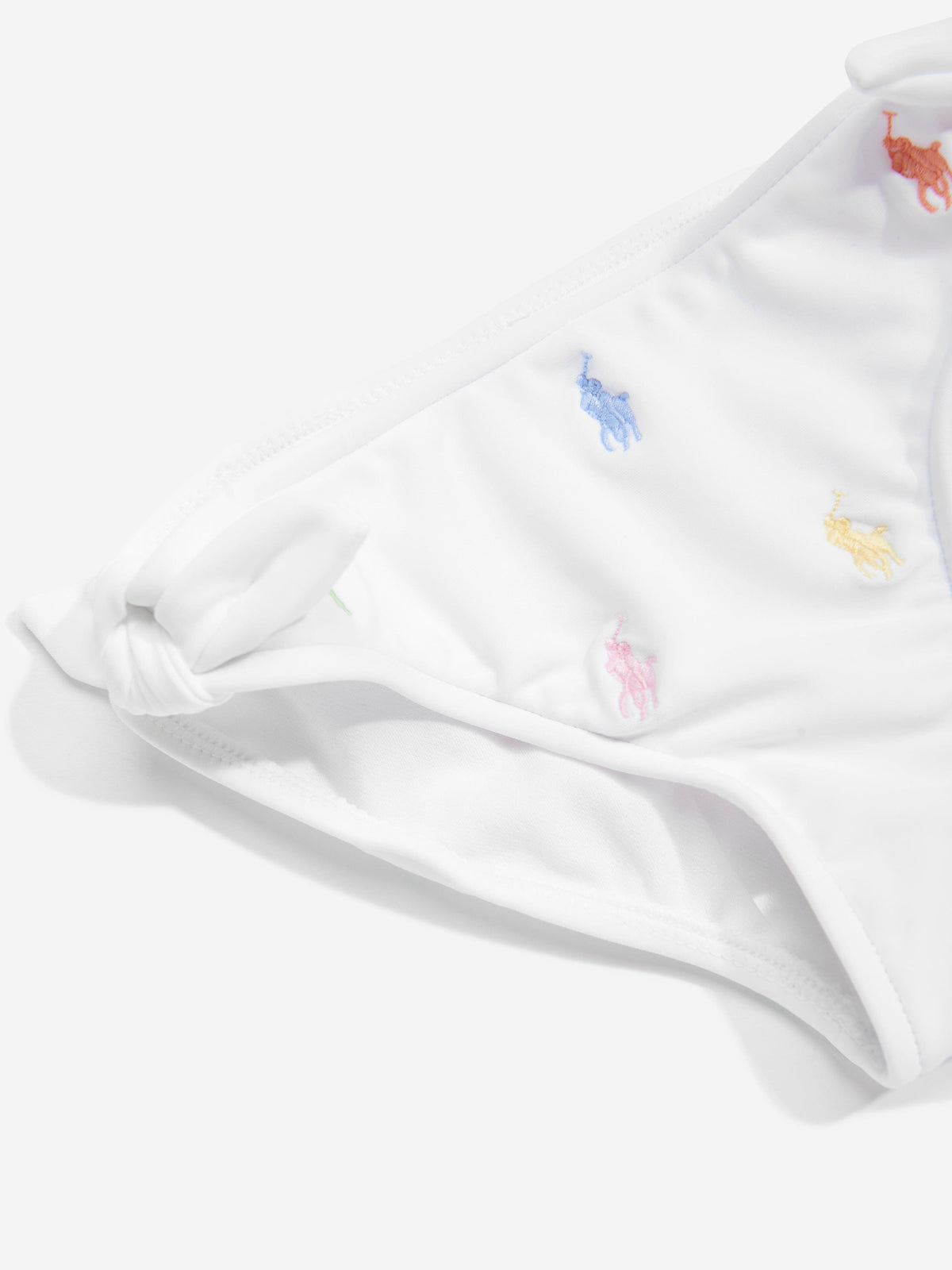 Girls Logo Bikini in White