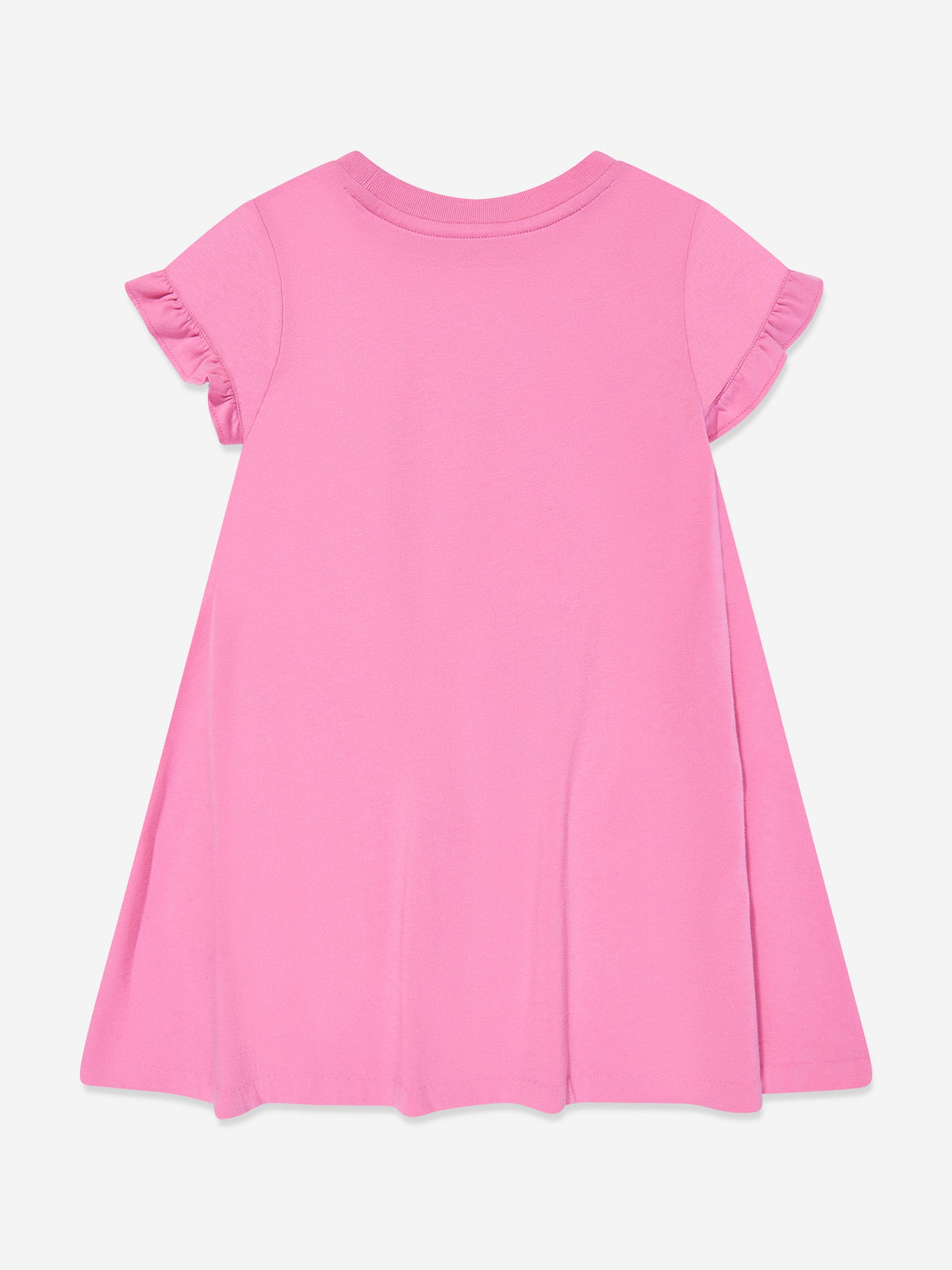 Girls Polo Bear Jersey Dress in Pink