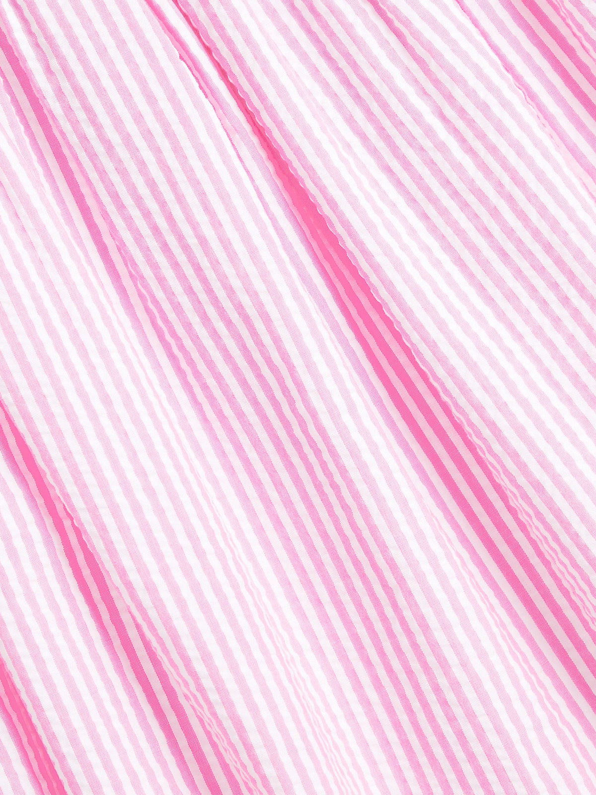 Baby Girls Striped Romper in Pink