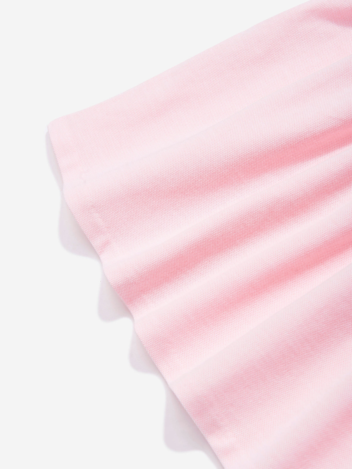 Girls Sleeveless Polo Dress in Pink