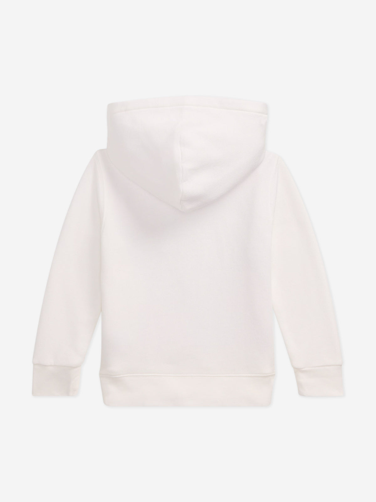 Boys Fleece Hoodie in White
