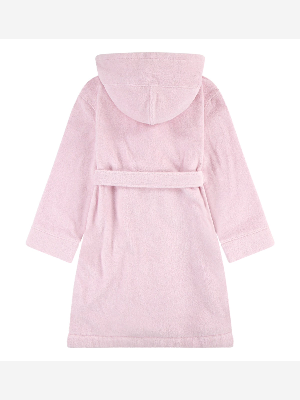 Ralph Lauren Girls Hooded Plush Terry Bathrobe in Pink