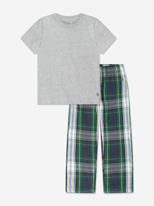 Ralph Lauren Boys Pyjama Set in Grey