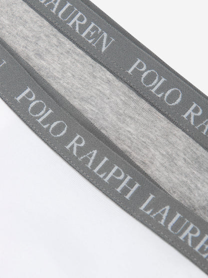 Ralph Lauren 女童 2 条装平角内裤套装（灰色）