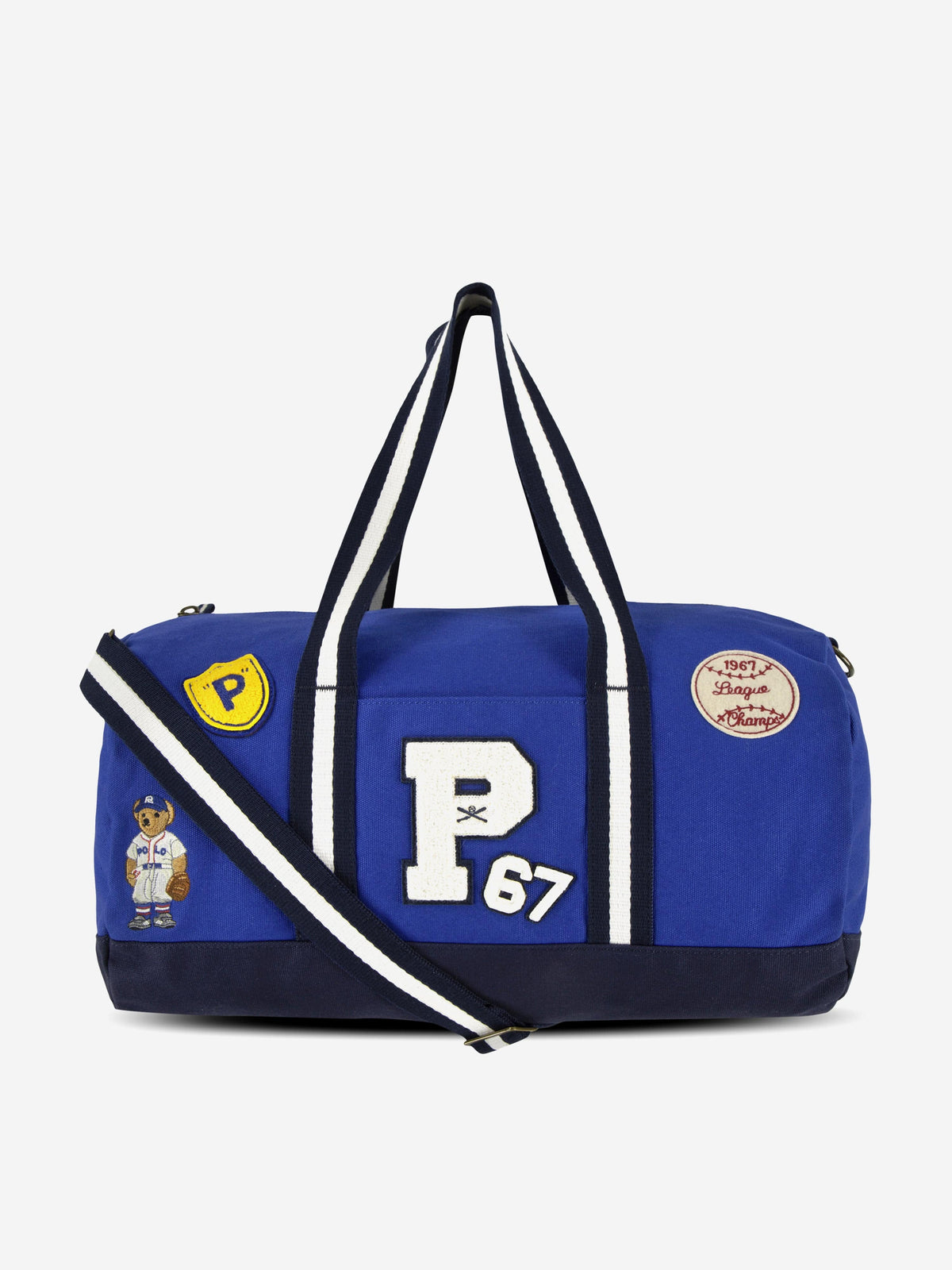Boys Varsity Player Duffle Bag in Blue (47cm)