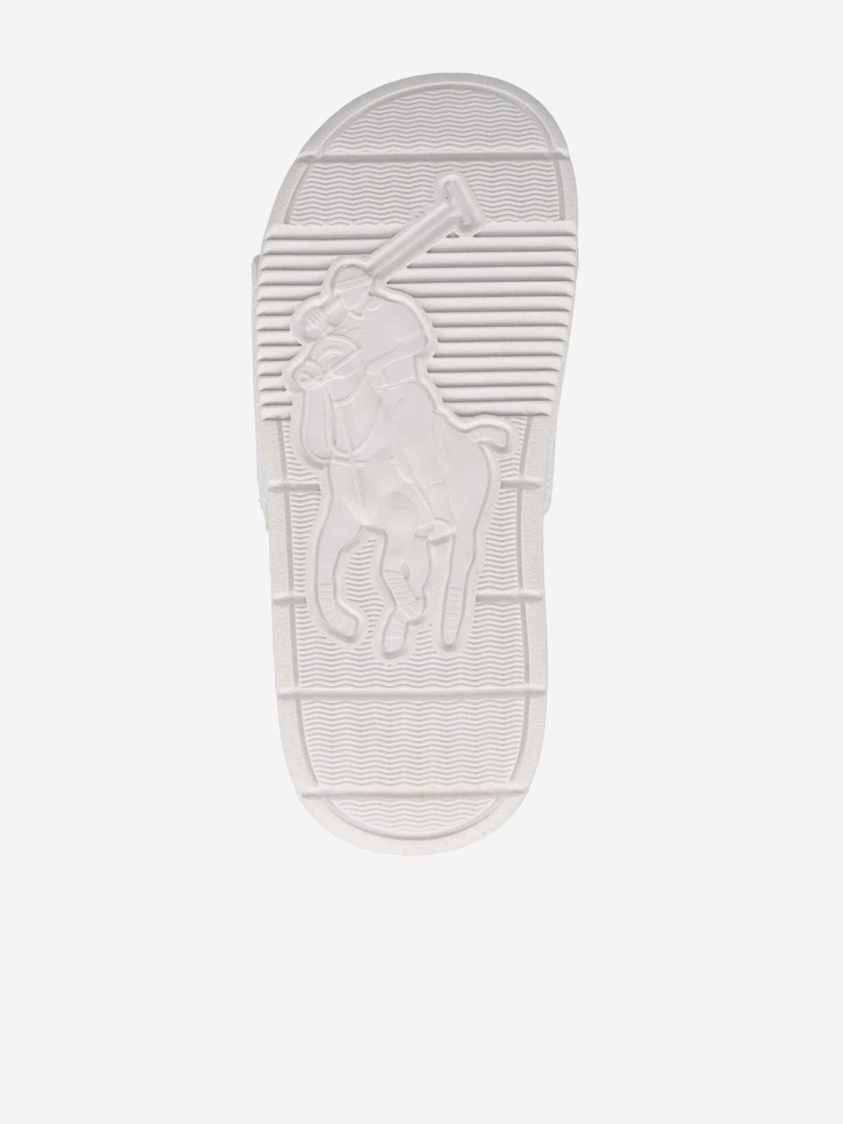 Girls Fairview Logo Sliders in White
