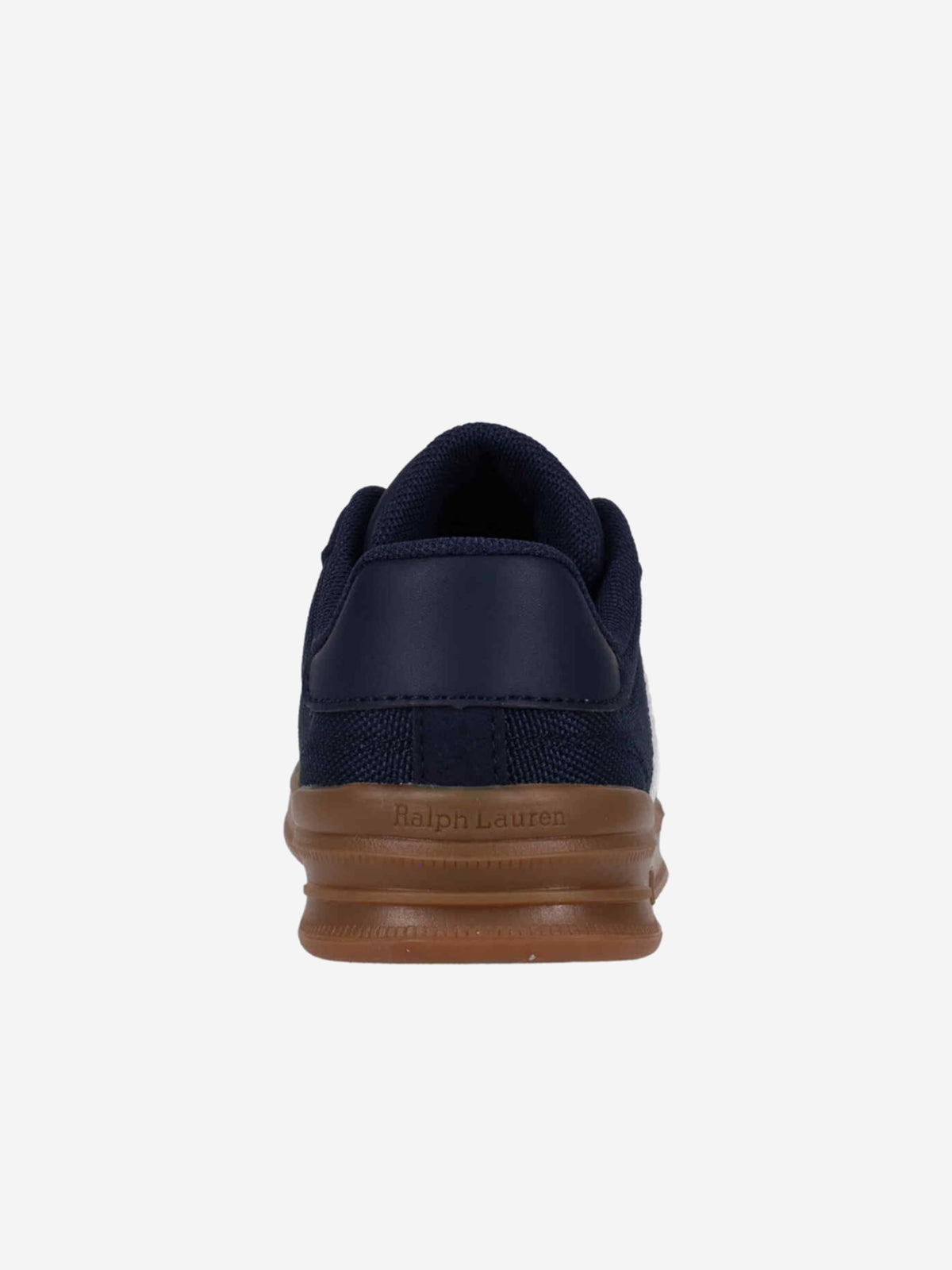 Boys Heritage Court III T-Toe Trainers in Navy