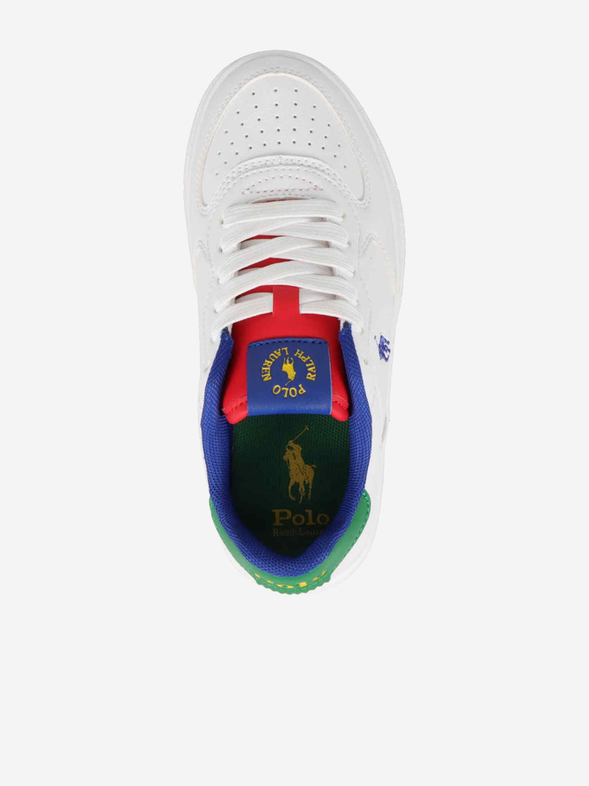 Kids Masters Court Trainers in White