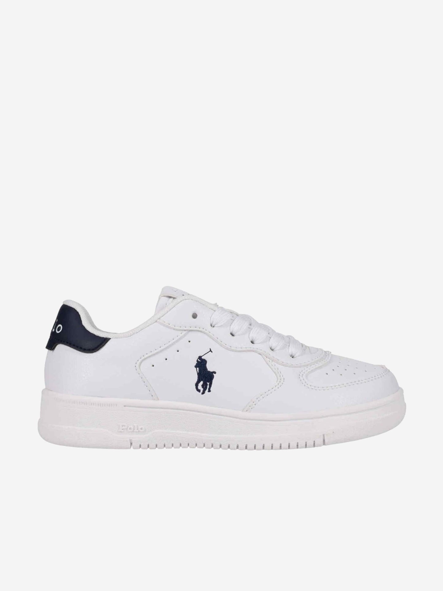Kids Masters Court Trainers in White