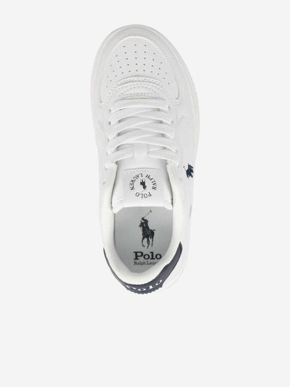Kids Masters Court Trainers in White