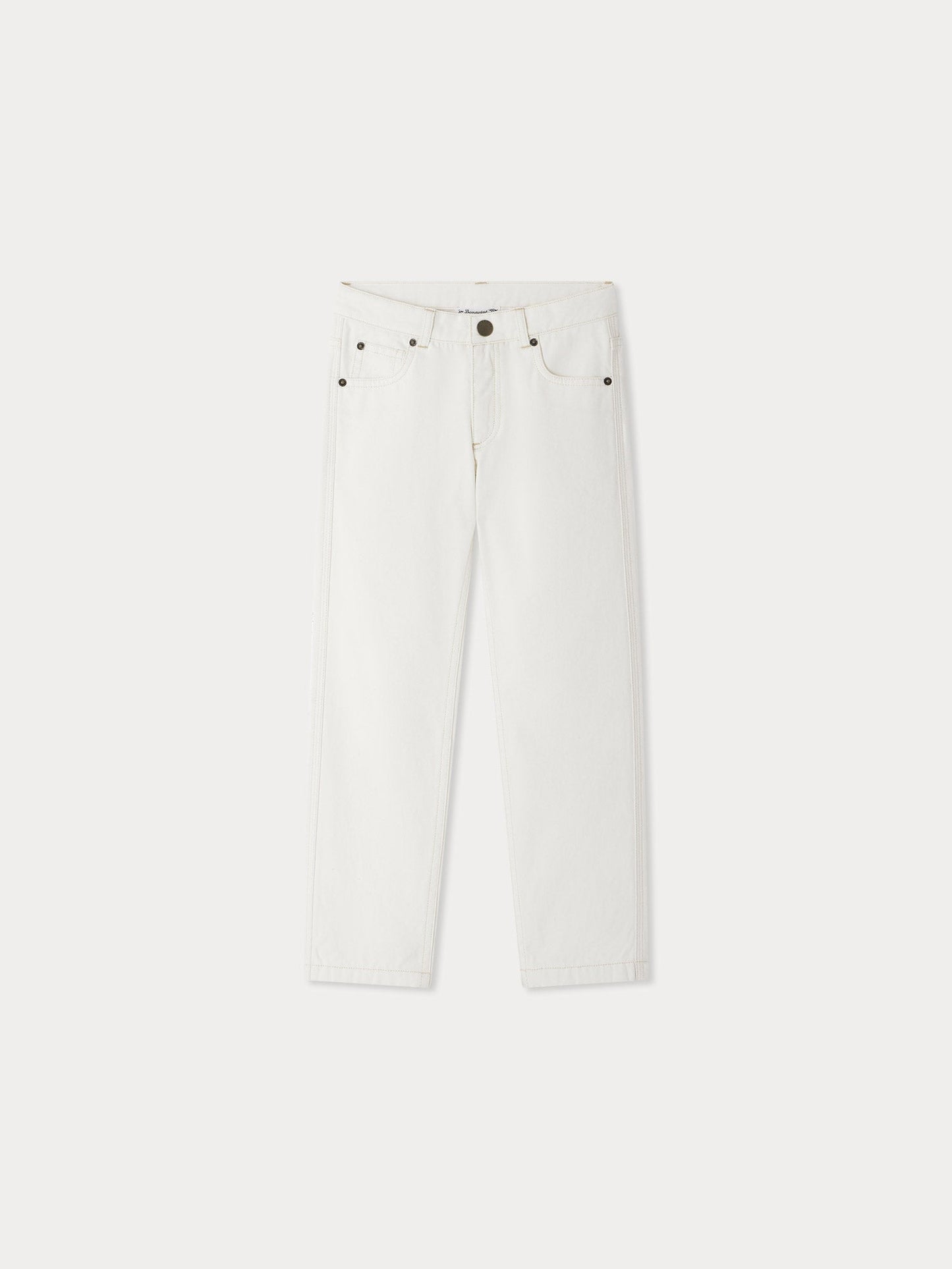 Pantalon Dewey droit blanc