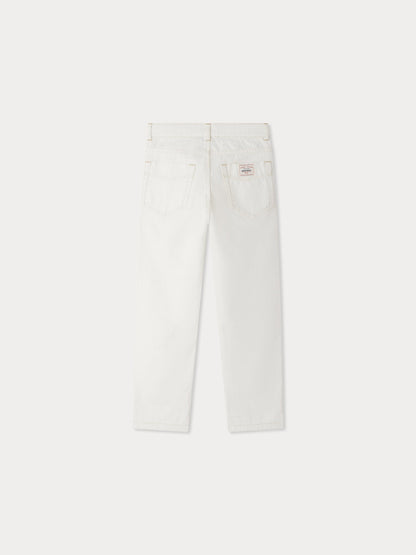 Pantalon Dewey droit blanc