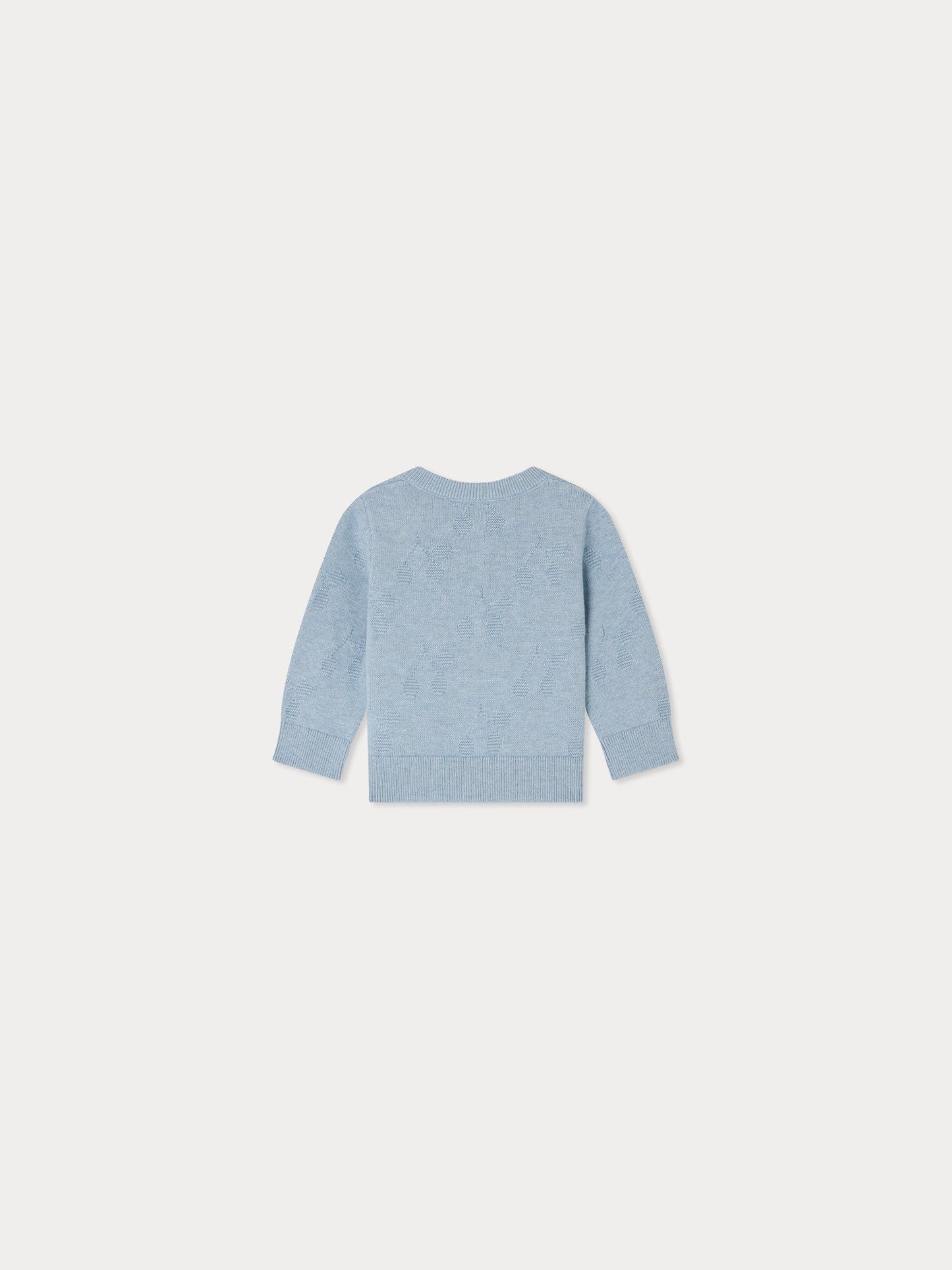 Cardigan Teyana en cachemire à motifs cerises