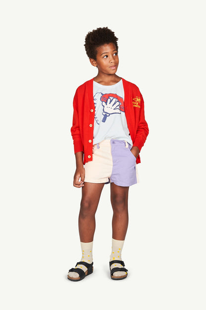 儿童两色棉短裤