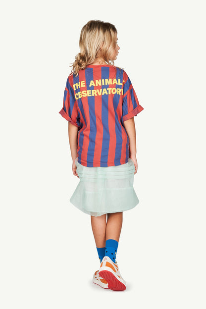 女童绿色薄纱短裙