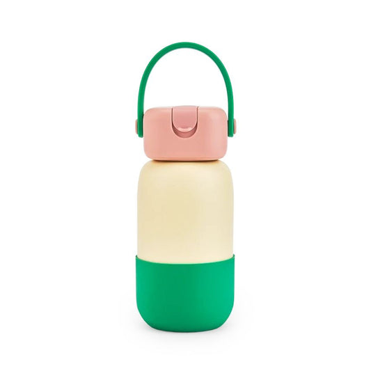 黄色保温杯475ml