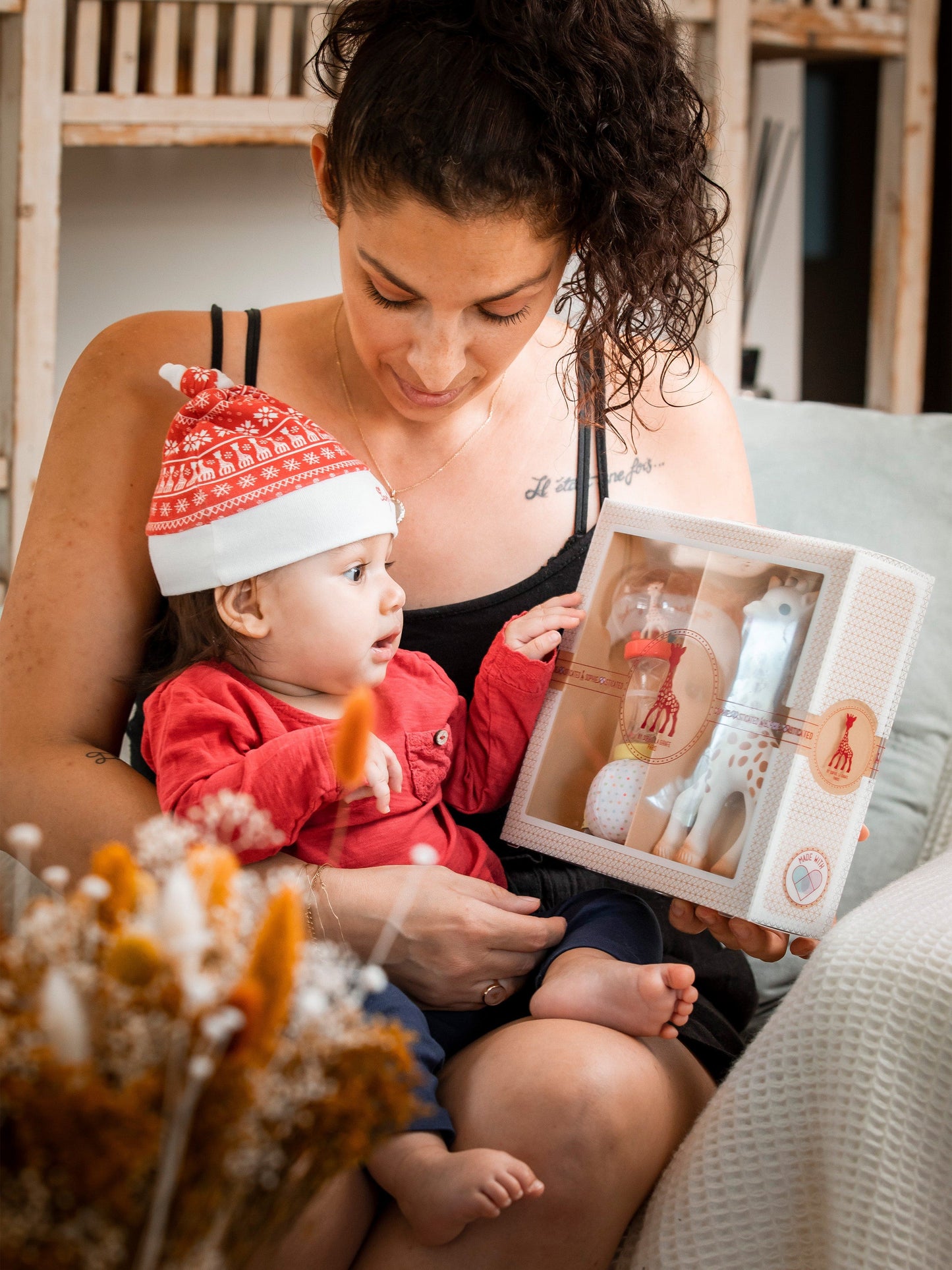 Sophie La Girafe Baby Sophiesticated - 多色马拉卡斯套装