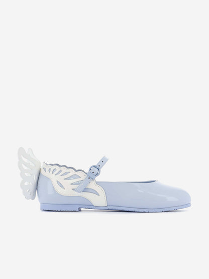 Girls Heavenly Flat in Blue