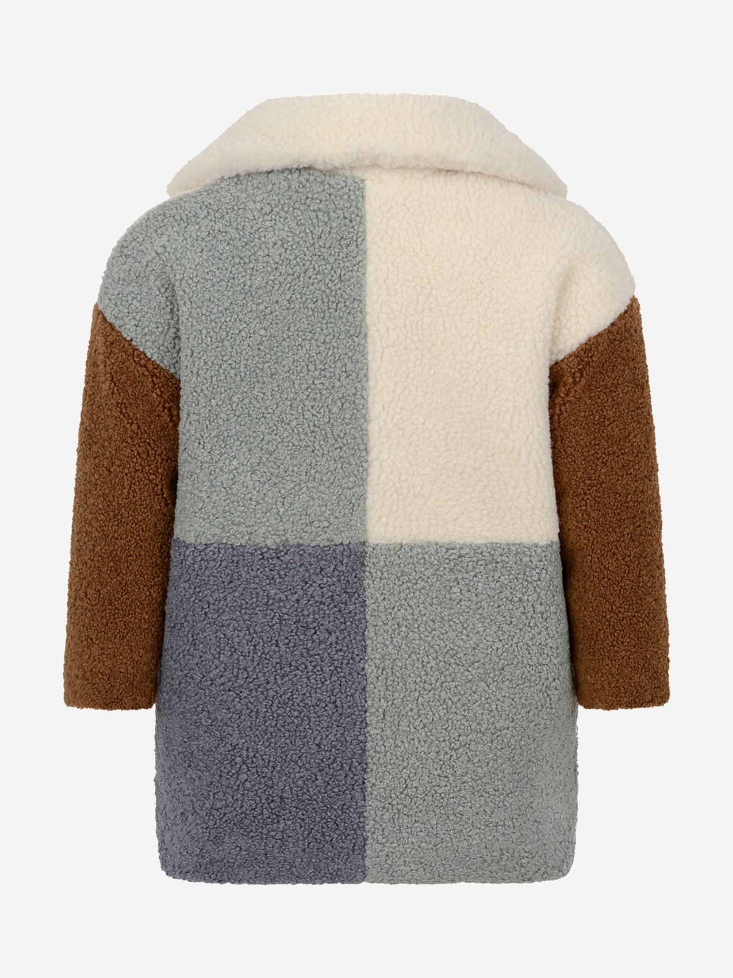 Stella McCartney Girls Ivory Patchwork Coat