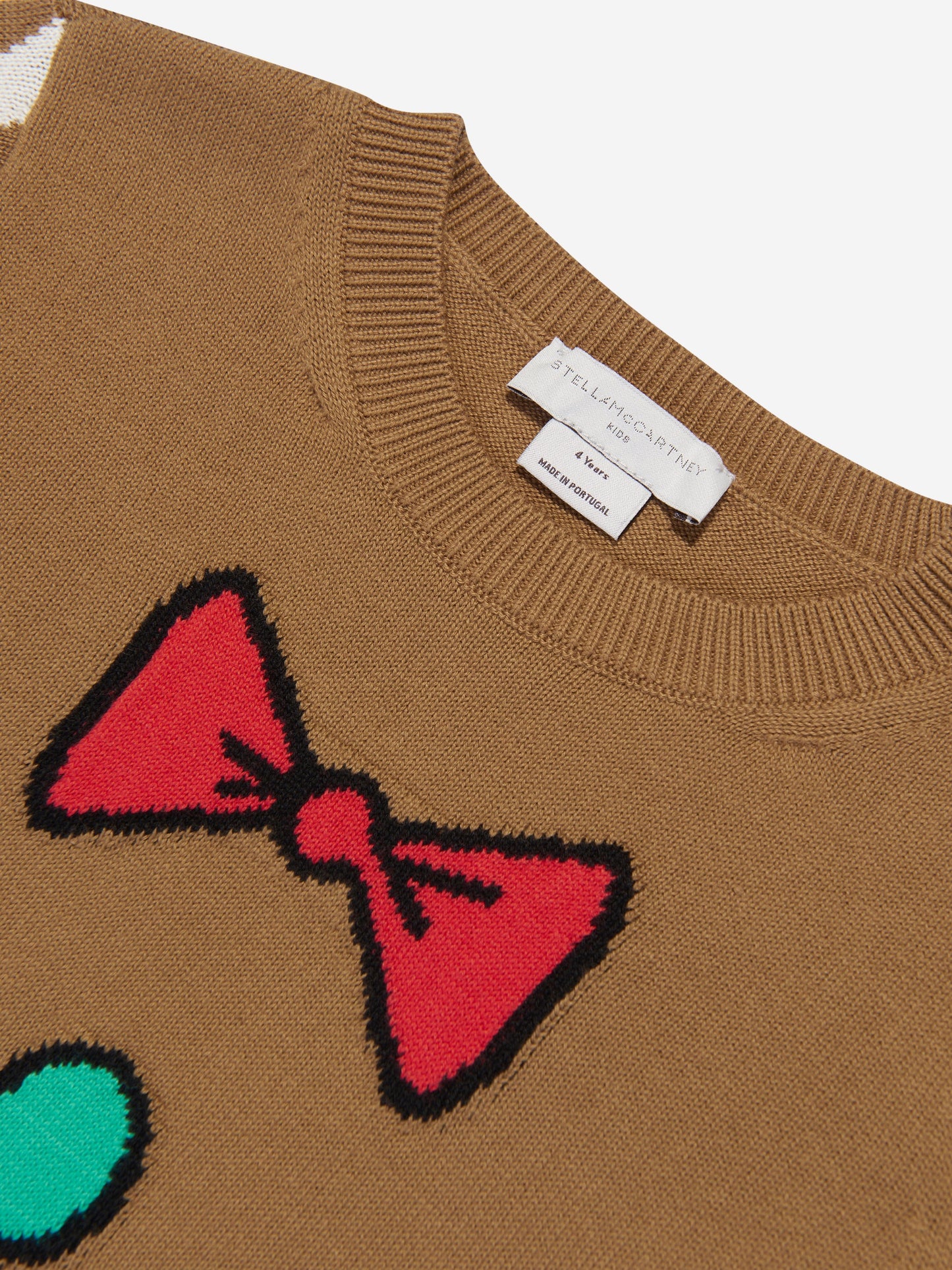 Stella McCartney 男童棕色针织套衫