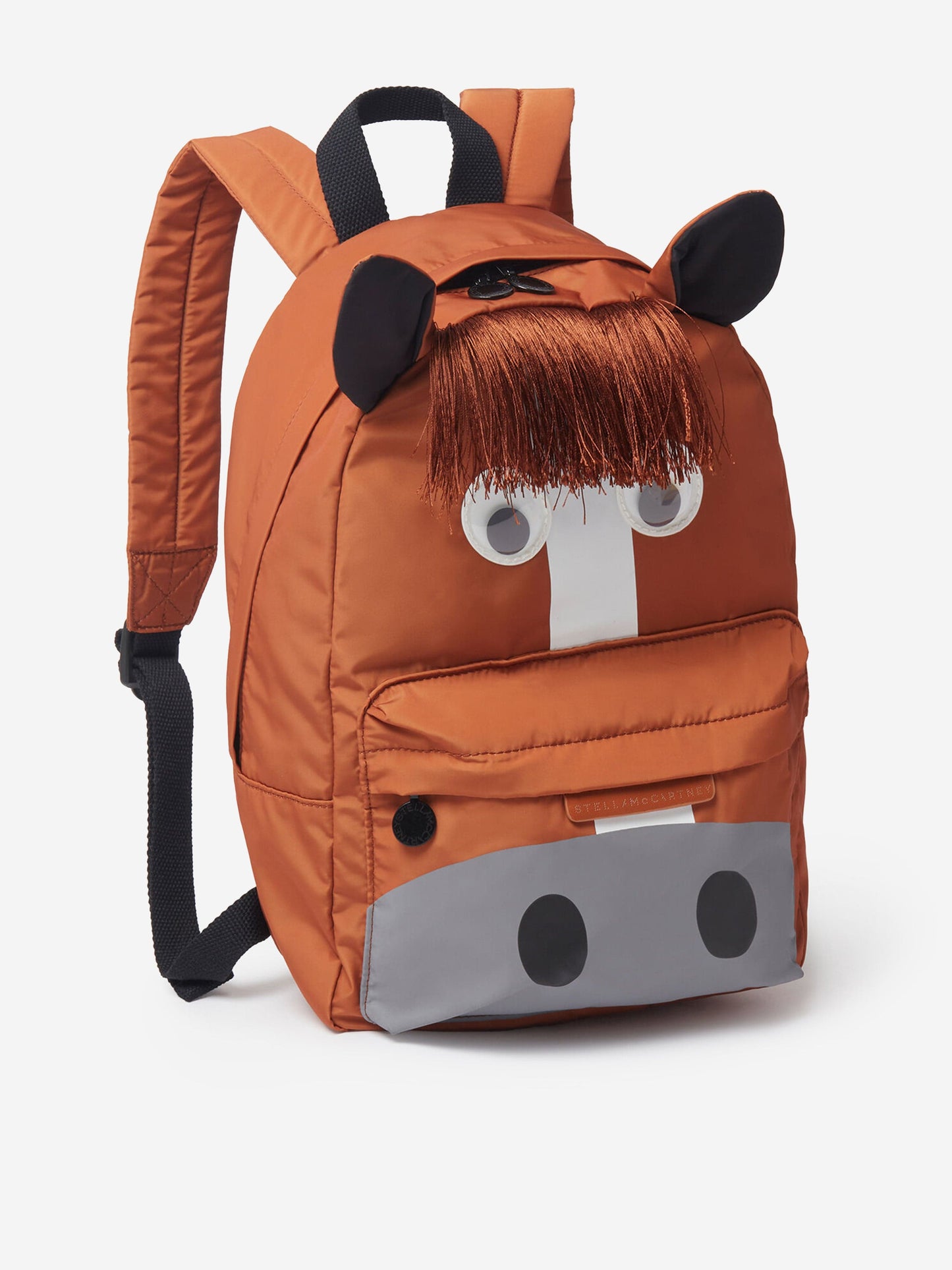 Stella McCartney 儿童马匹背包 棕色（32 厘米）