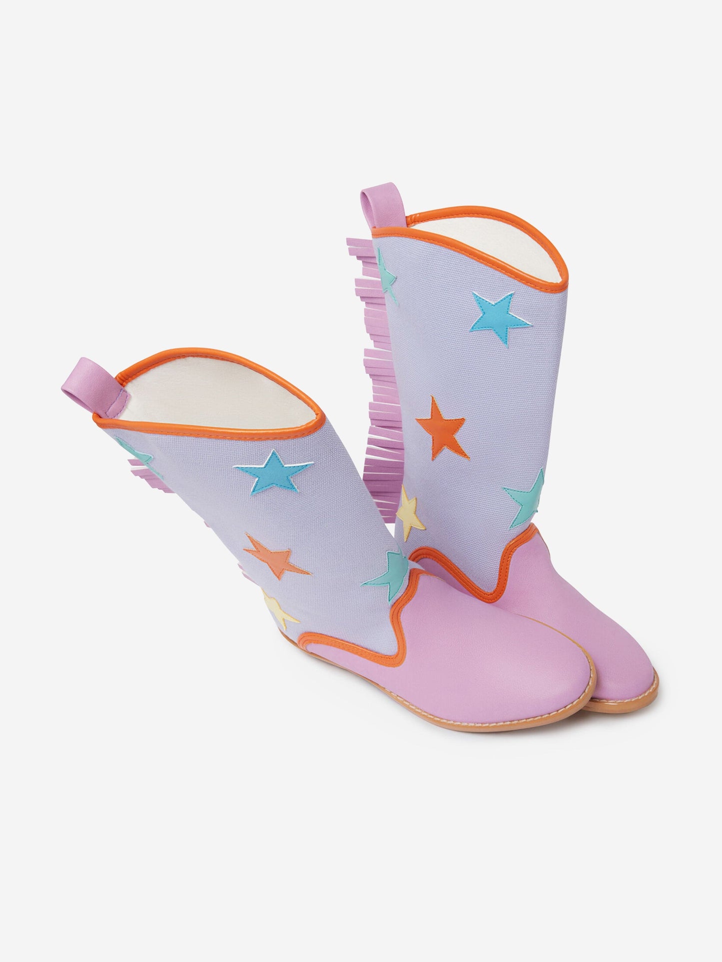 Stella McCartney 女童紫色牛仔靴