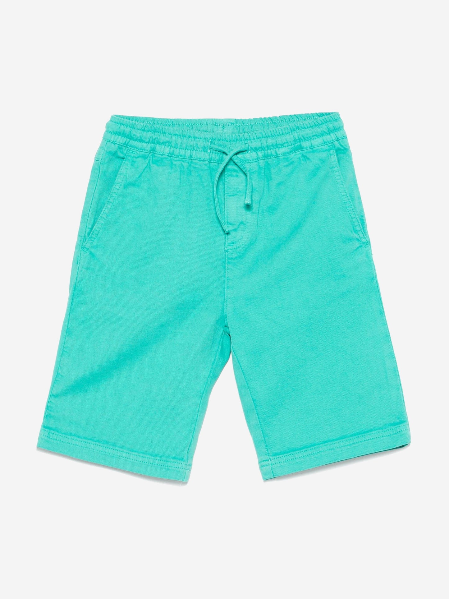 Boys Logo Shorts in Green